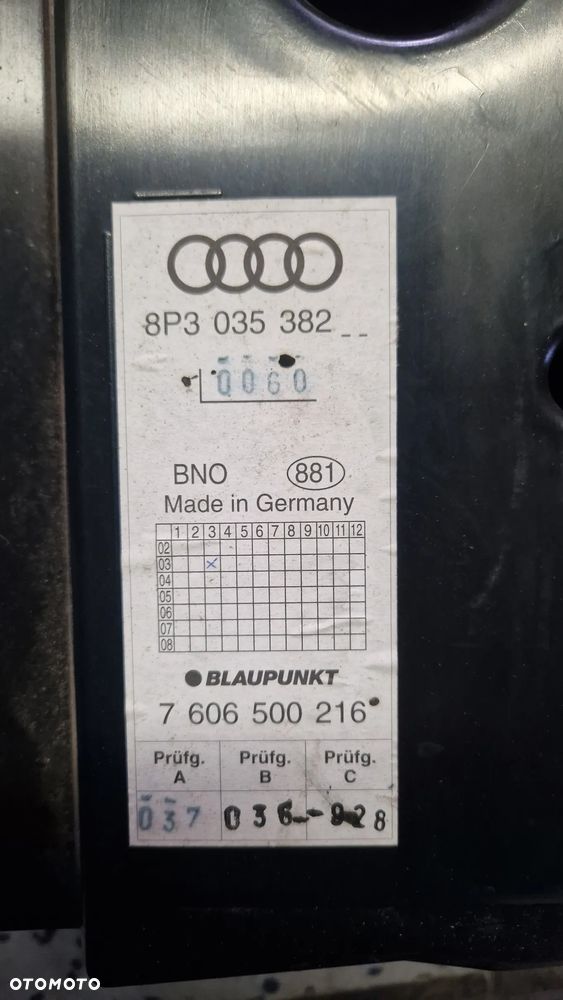 AUDI A3 8P SUBWOOFER 8P3035382 - 2