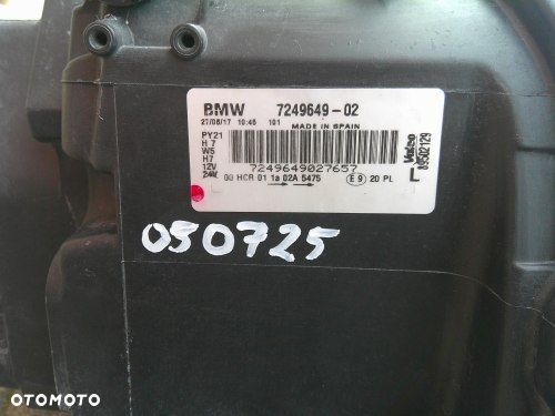 BMW E87 LIFT E81 E82 07- 11 LEWA PRZEDNIA LAMPA ORYGINAŁ 7249649-02 - 5