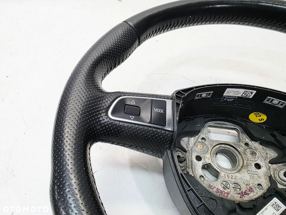 KIEROWNICA SKÓRA MULTIFUNKCJA S LINE AUDI A4 B8 A5 Q5 8K0419091BB WUL 28/25 - 7
