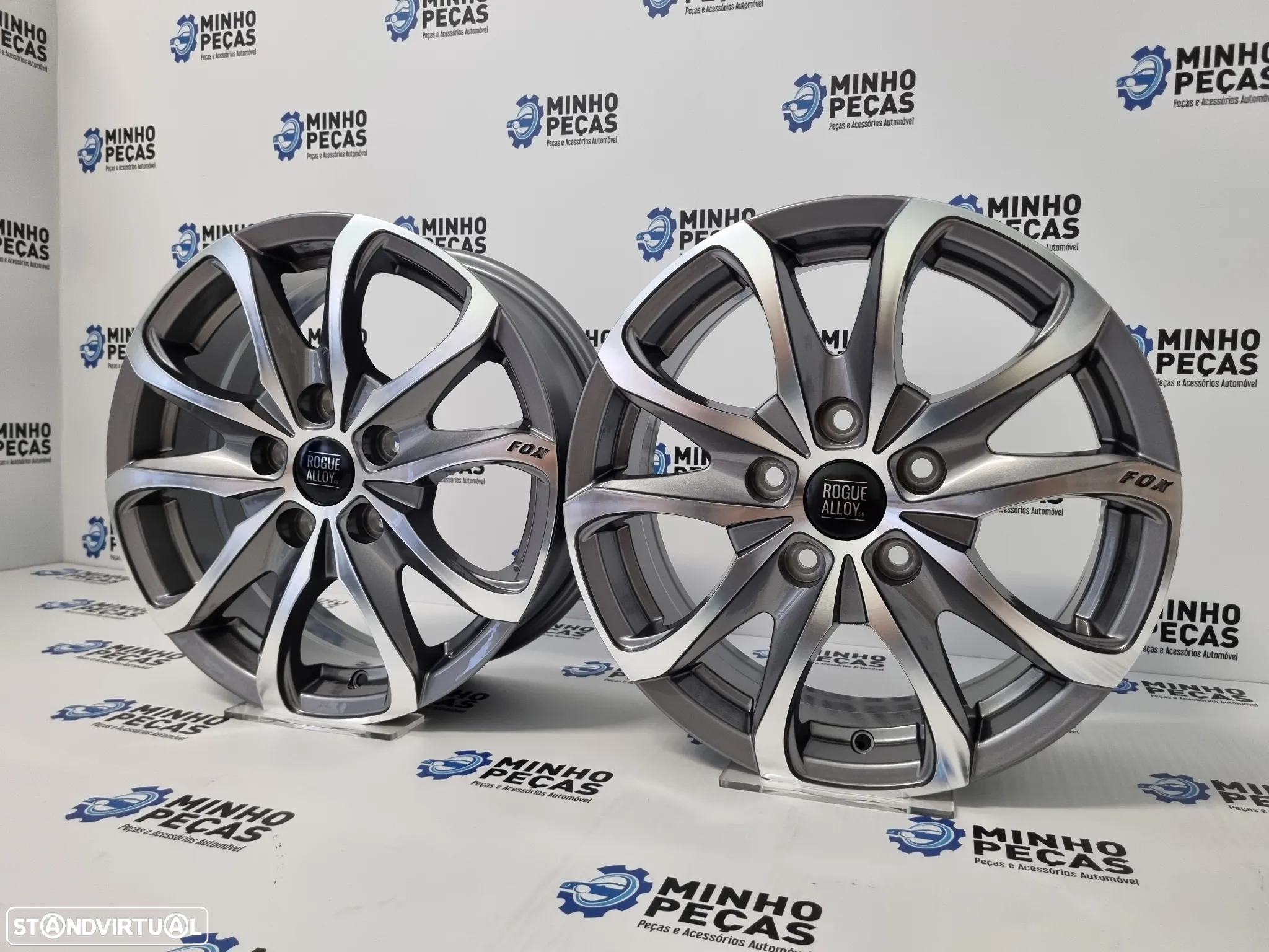 Jantes FOX OPUS em 16 GunMetal (5x118) - 3