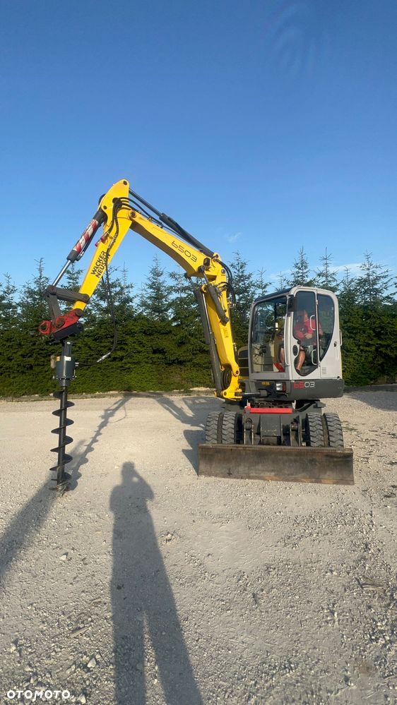 Wacker Neuson Mini KOPARKA KOŁOWA WACKER NEUSON 6503 WD 5,8t Długie ramie 3xłamane Dodatkowa hydraulika SZYBKA SKRĘTNA 2x łyżki Wiertnica skarpowa hydrauliczna Yanmar 2009r 3060mth - 13