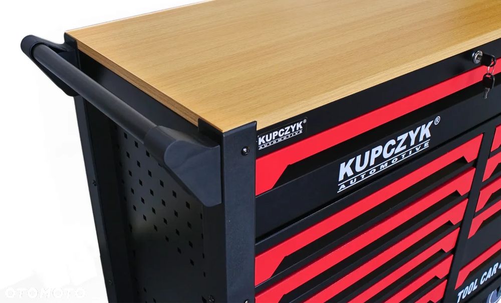 Wózek warsztatowy narzędziowy 12 szulad wyposażenie 471 elementów Kupczyk TOOLCAR 471B - 7