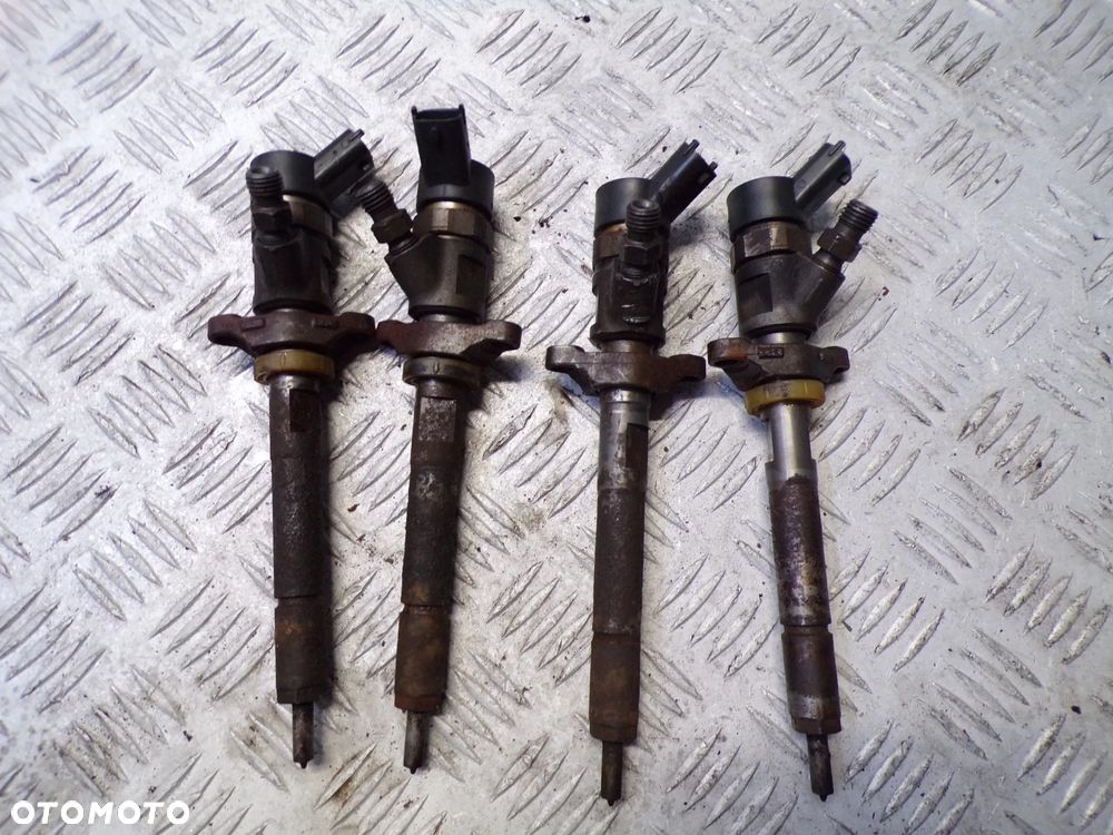 KOMPLET WTRYSKÓW PEUGEOT CITROEN 1.6 HDI 0445110239 - 1