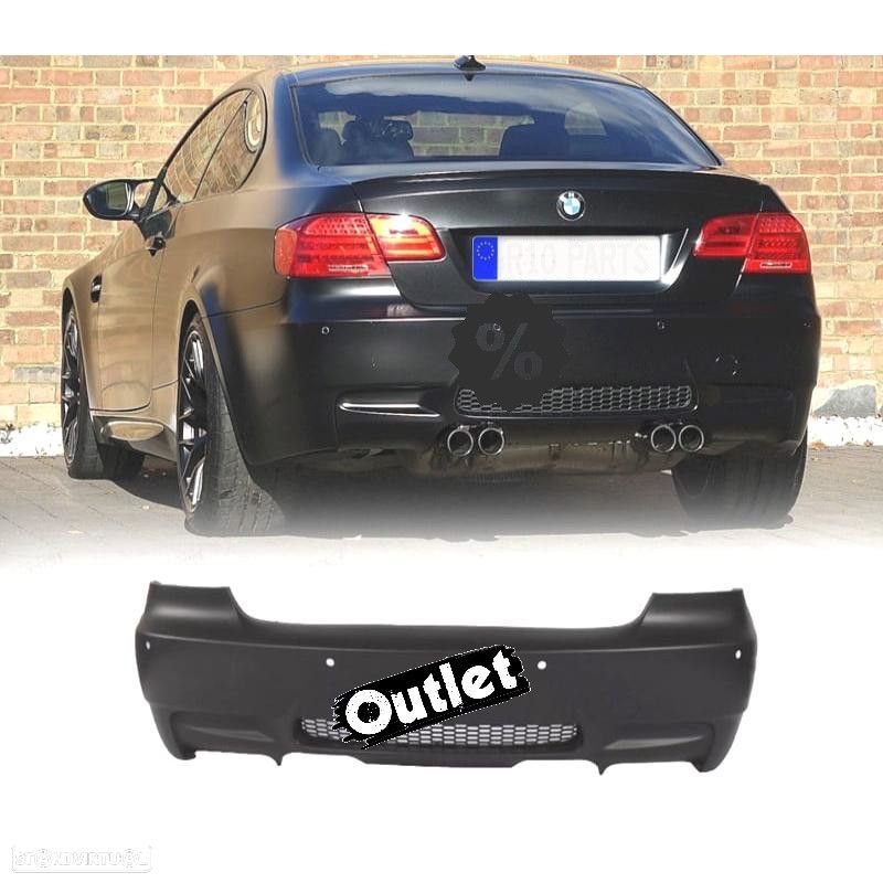 C020045C1 PARA-CHOQUES TRASEIRO BMW E92 E93 06-14 LOOK M3 PDC - 1