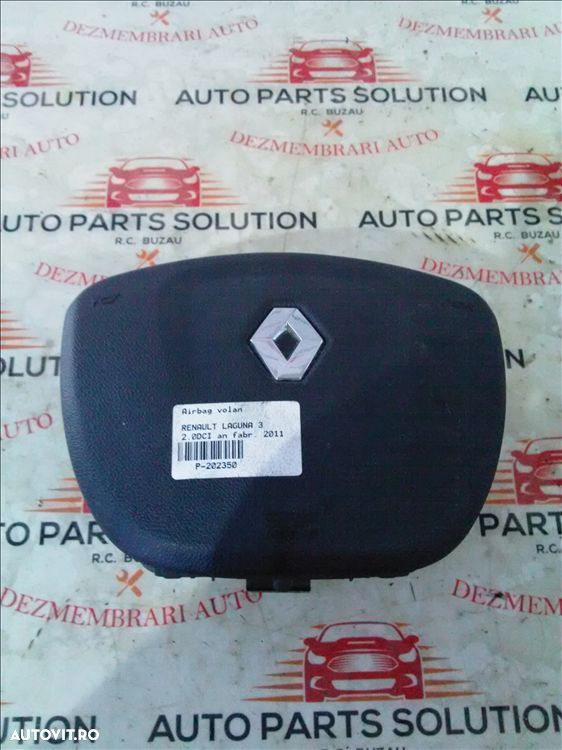 airbag volan renault laguna 3 2.0dci an fabr. 2011 - 1