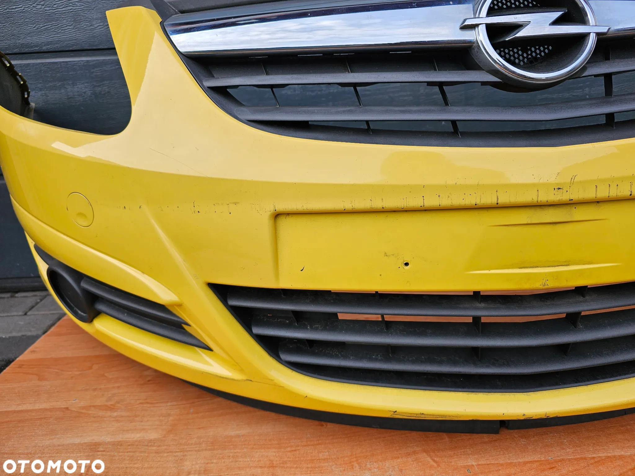 ZDERZAK PRZÓD PRZEDNI OPEL CORSA D Z40Q ATRAPA EUROPEJSKA PRZED LIFT - 7