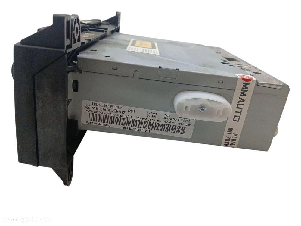 RADIO MERCEDES B W245 LIFT (2008-2011) 2.0 CDI 109KM A1698702389 - 4