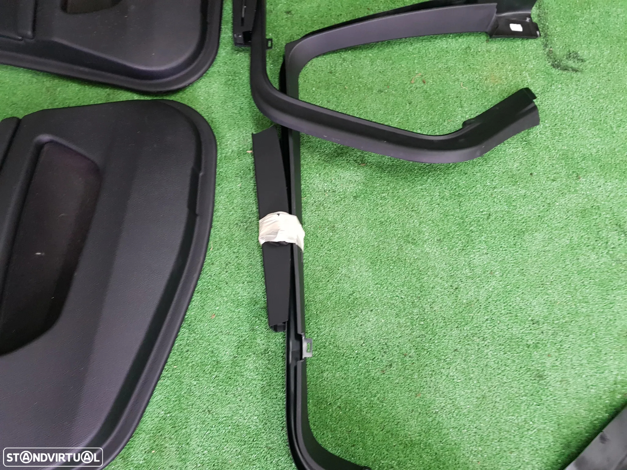Cortinas das Portas Forra BMW F11 KIT conjunto Completo em pele - 10