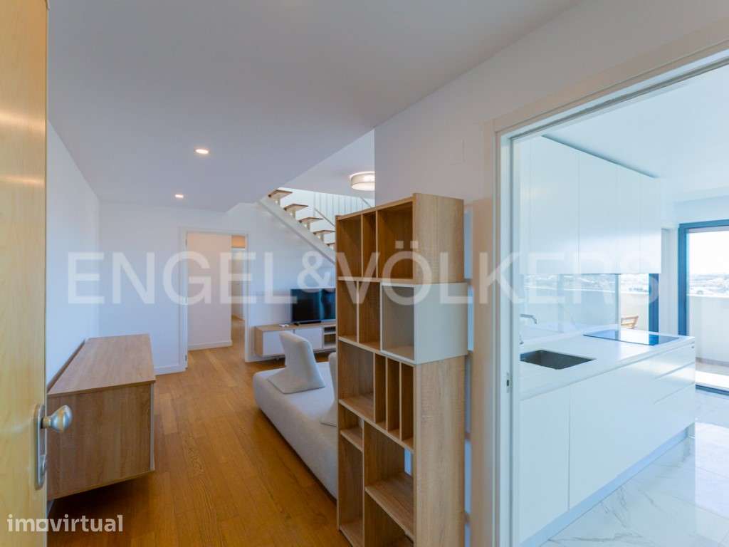 Penthouse T2 com suíte e terraço vista mar em Faro - Grande imagem: 5/52