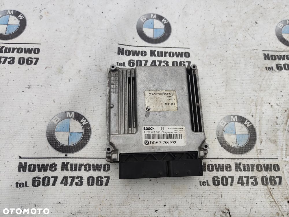 BMW E46 2.0d 150KM Sterownik silnika 7789572 - 1