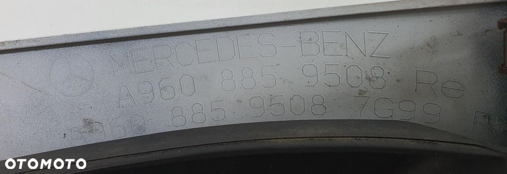 ZDERZAK PRZÓD NAROŻNIK OKULAR PRAWY MERCEDES ACTROS MP4 A9608859508 - 11
