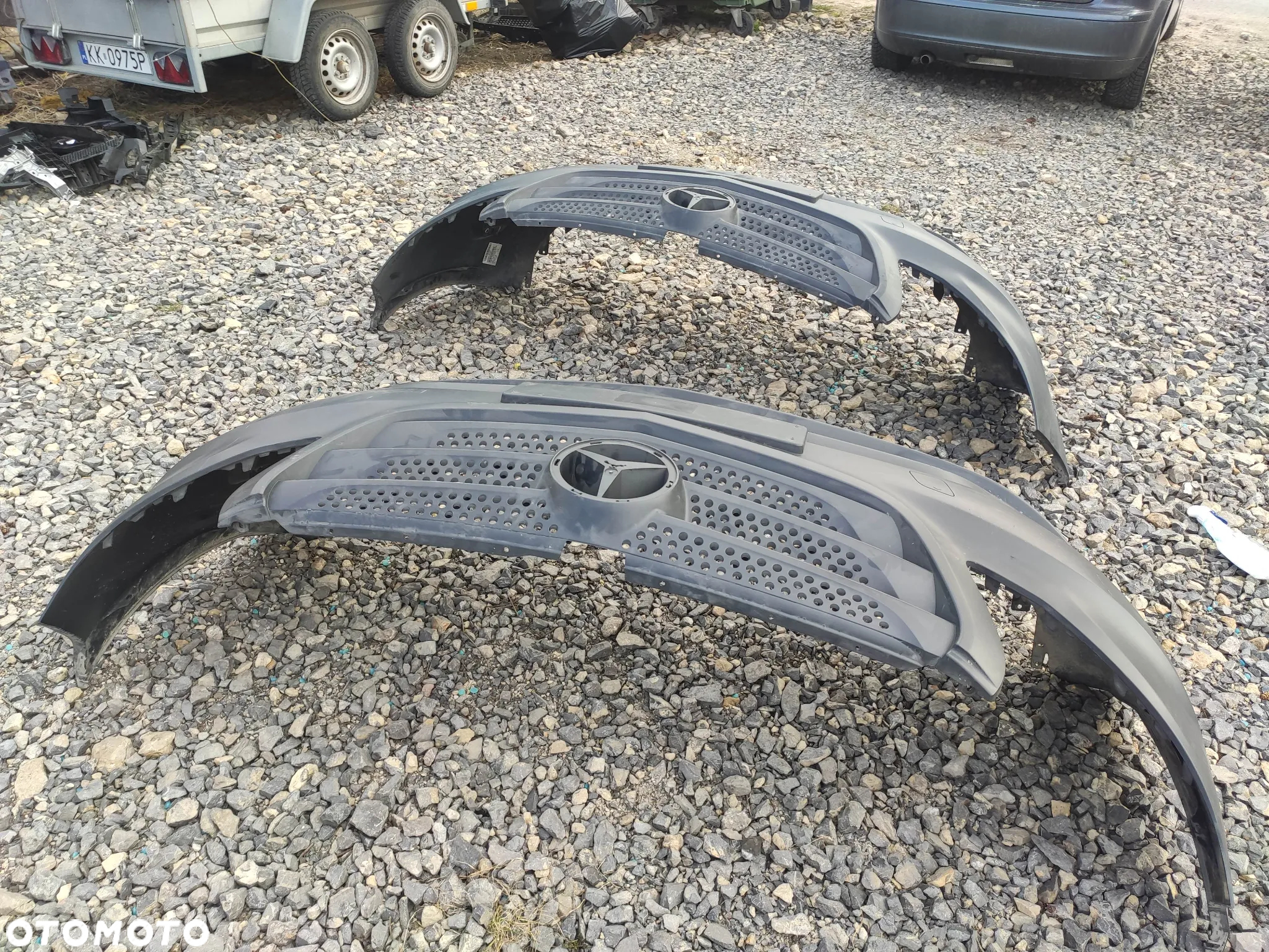 CC Zderzak przód Mercedes Vito A447 14- A4478809800 struktura - 7