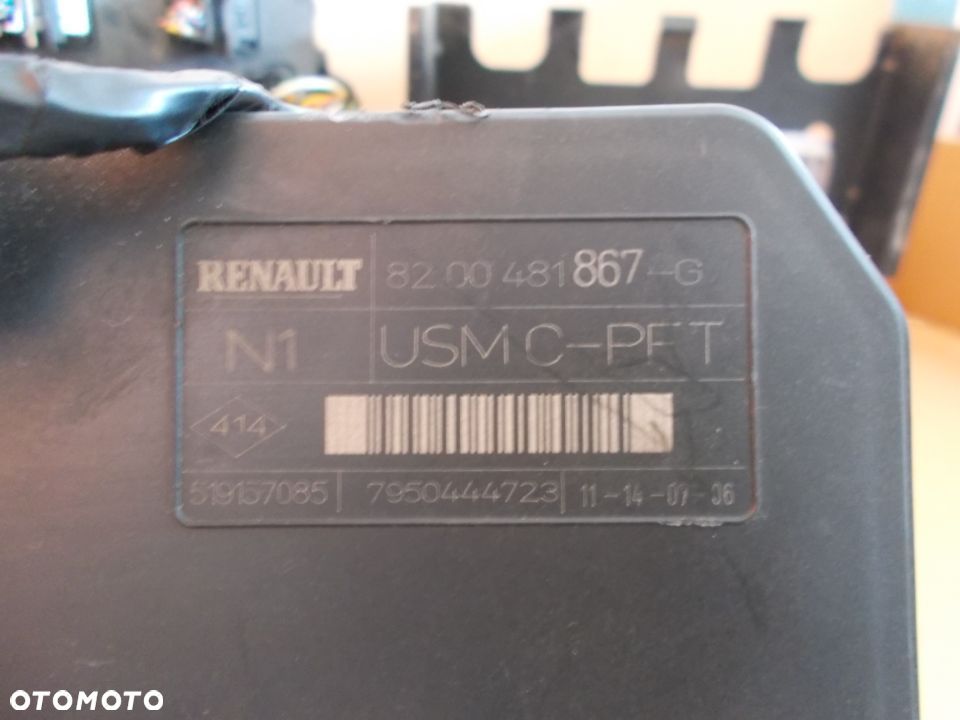 ZESTAW KOMPUTER STEROWNIK BSI LICZNIK KLUCZYK CITROEN PEUGEOT 9651556680 ORYGINAŁ WYSYŁKA! - 12