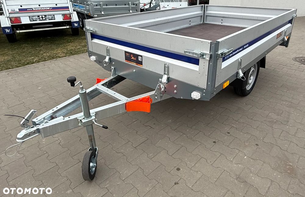 Wiola Przyczepa samochodowa WIOLA  HOCHLADER L1 OŚ 256x156 cm , DMC: 750 kg - 2