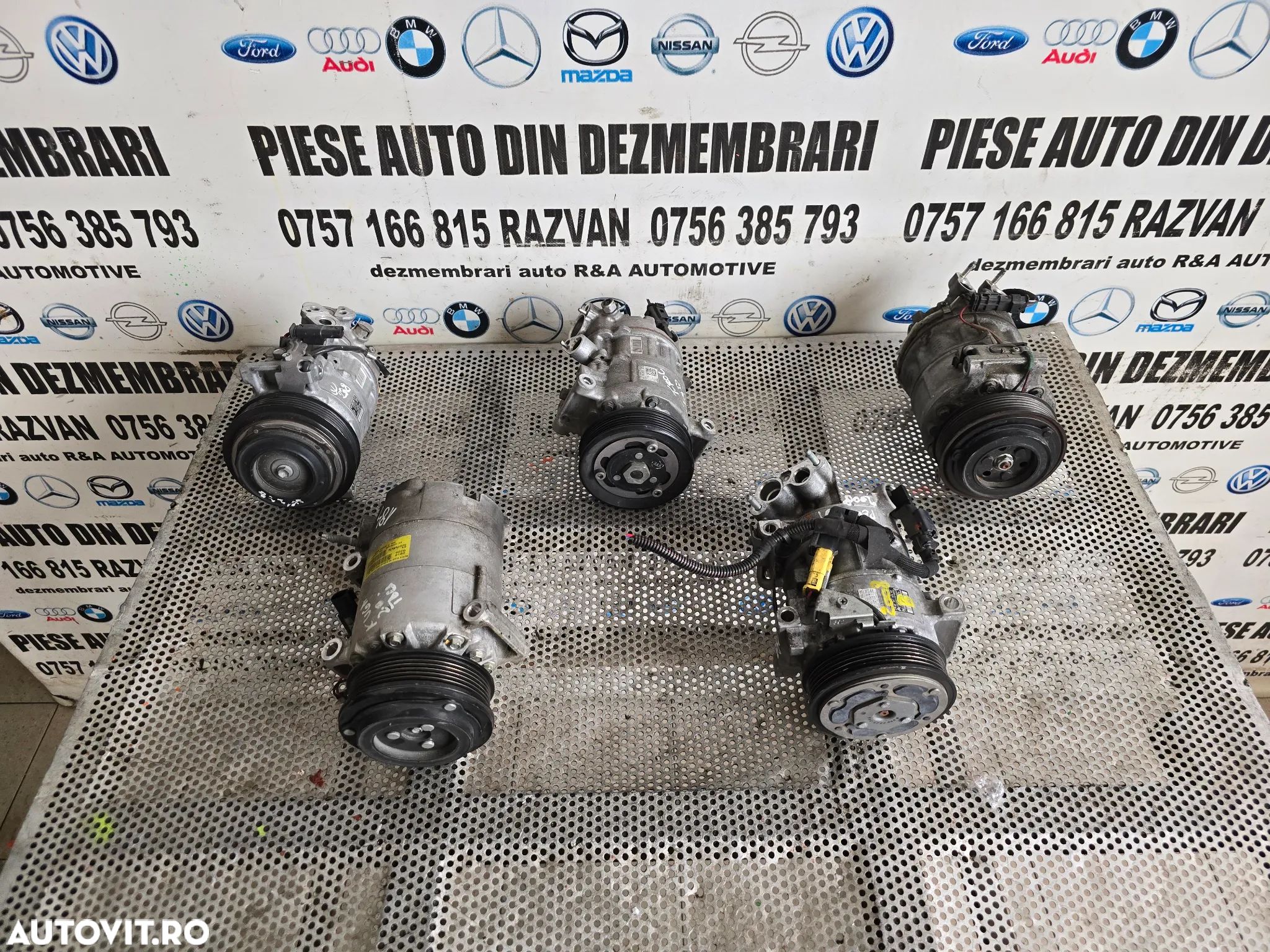 Compresor Clima AC Fiat Punto Albea Bravo 1.2 Benzina Cod 592475900 LICHIDARE STOC - 1