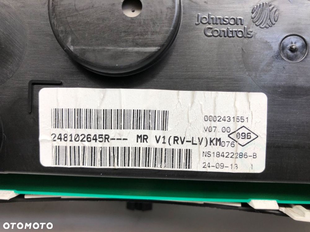 LICZNIK  DACIA DOKKER nadwozie wielkoprzestrzenne (MPV) (KE_) 2012 - 2022 1.5 dCi / Blue dCi 75 - 5