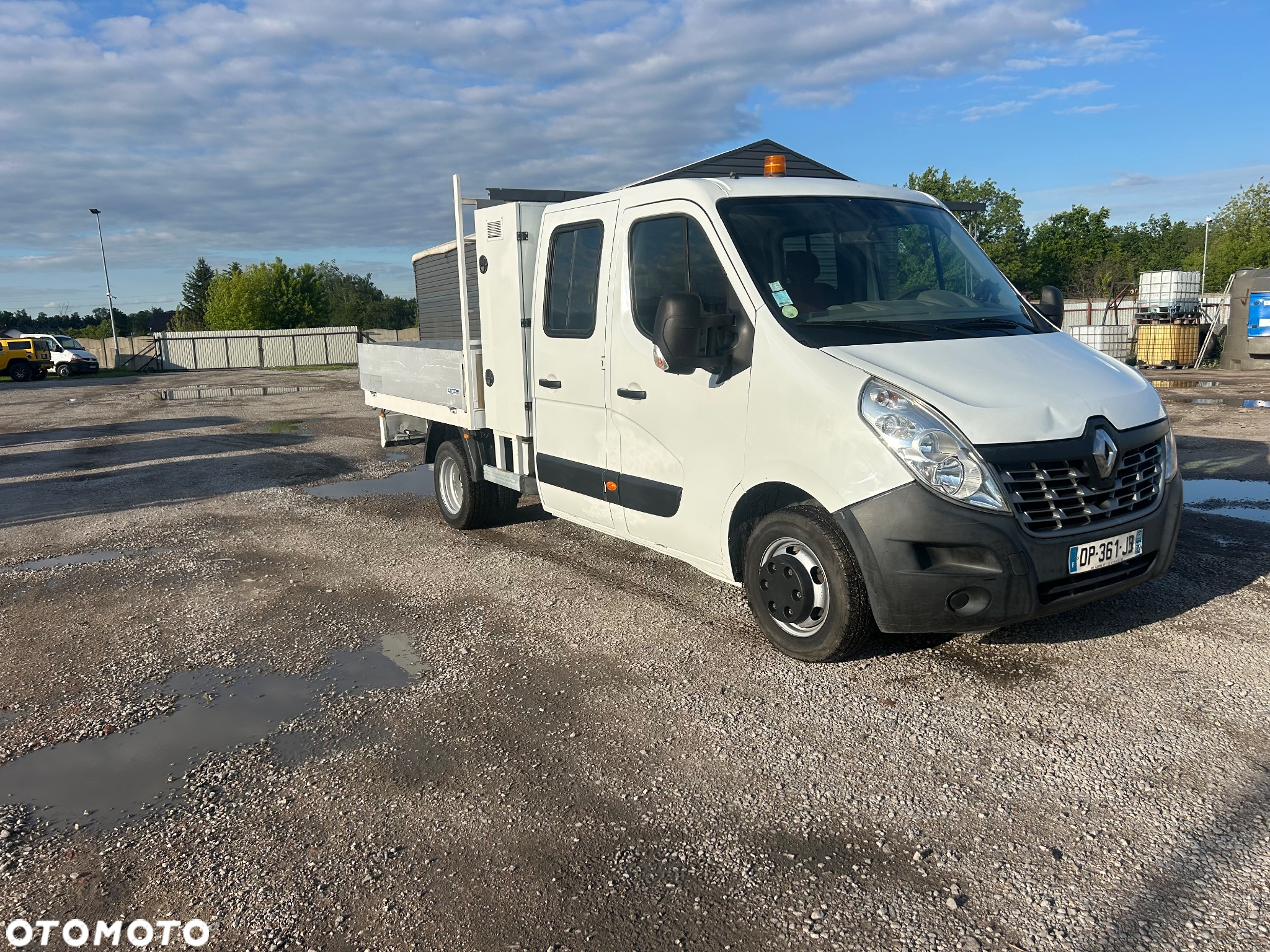 Renault Master -7  osobowy - Skrzynka Narzędziowa- Kllima - koła bliźniacze - 2