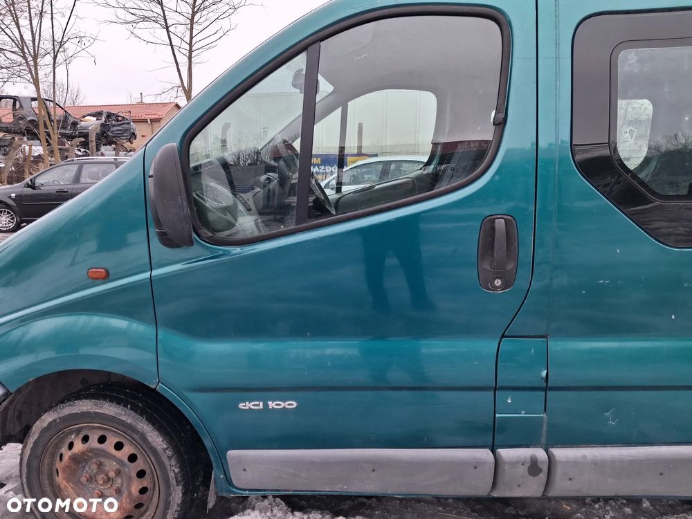 Renault Traffic I Opel Vivaro 01-07 silnik kompletny 1.9 DCi F9Q 101KM F9Q760 skrzynia biegów 6 biegów PK6 375 drzwi maska klapa błotnik lampa lusterko szyba czołowa drzwi tył tylne zamek listwa atrapa podstawa czujnik przewód wiązka rura turbina intercooler lewarek maglownica zwrotnica zacisk podstawa stopień manetka panel wyświetlacz ramka boczek fotel ława pas pompa sterownik moduł felga sanki belka mechanizm NA CZĘŚCI WSZYSTKIE CZĘŚCI - 9