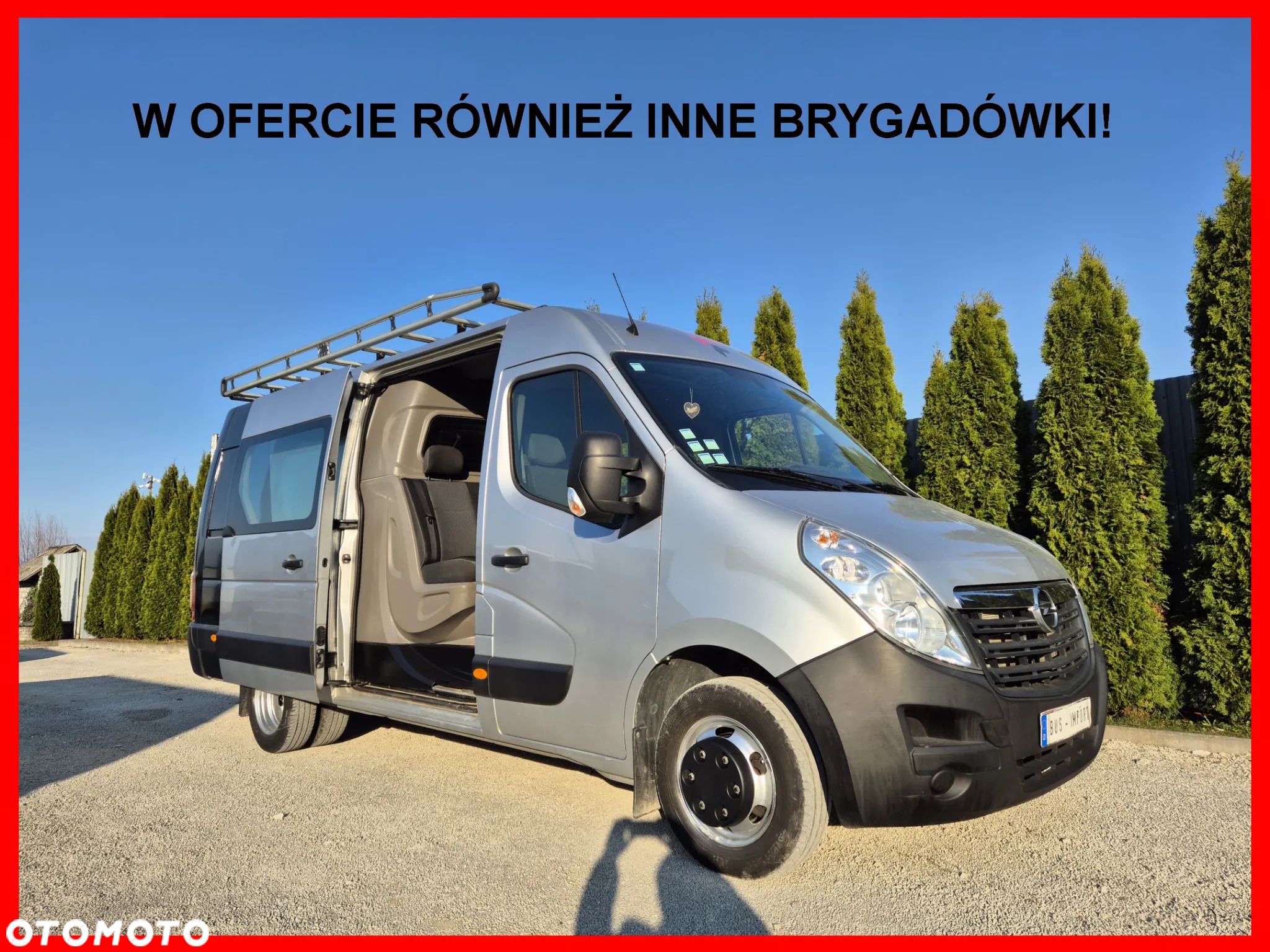 Opel Movano 2.3 165KM Brygadówka L3H2 Bliźniaki - 1