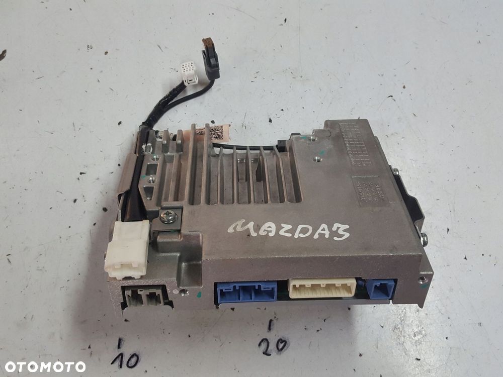 MAZDA 3 III BM LIFT 16-19r MODUŁ RADIA NAWIGACJI BAAR669C0E - 1