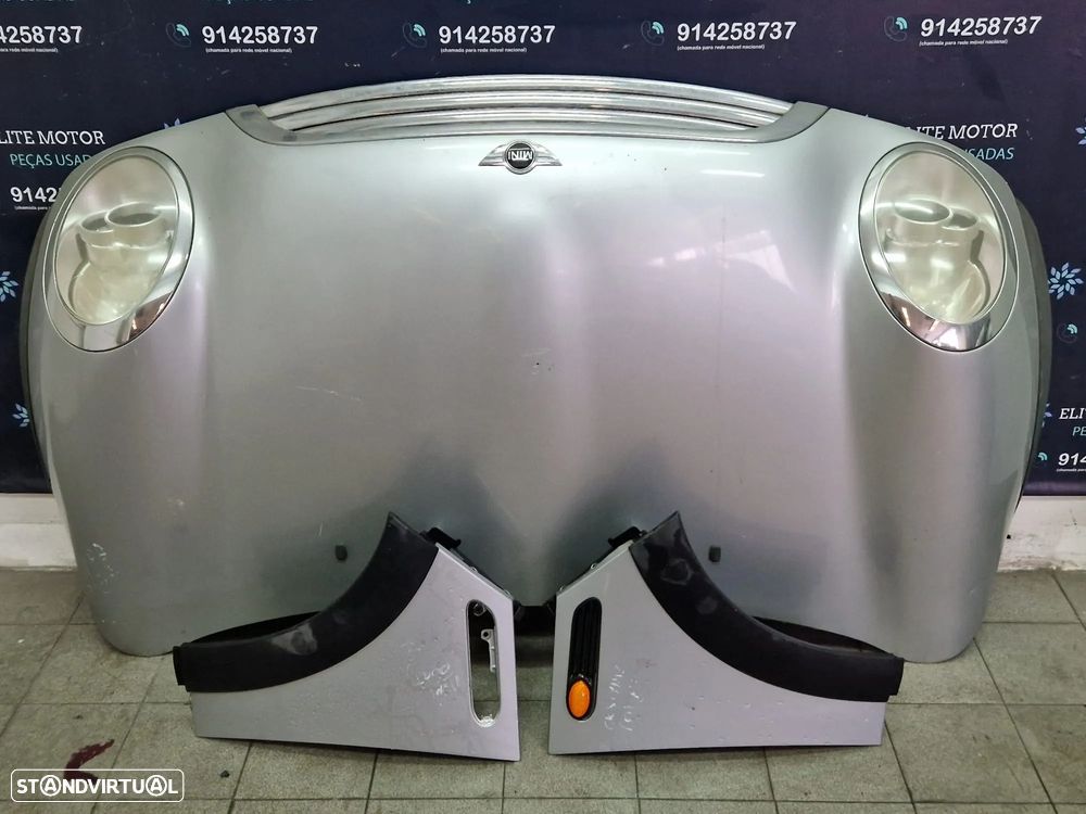 Frente completa usada MINI ONE R53 R50 capot guardalamas oticas parachoques - 4
