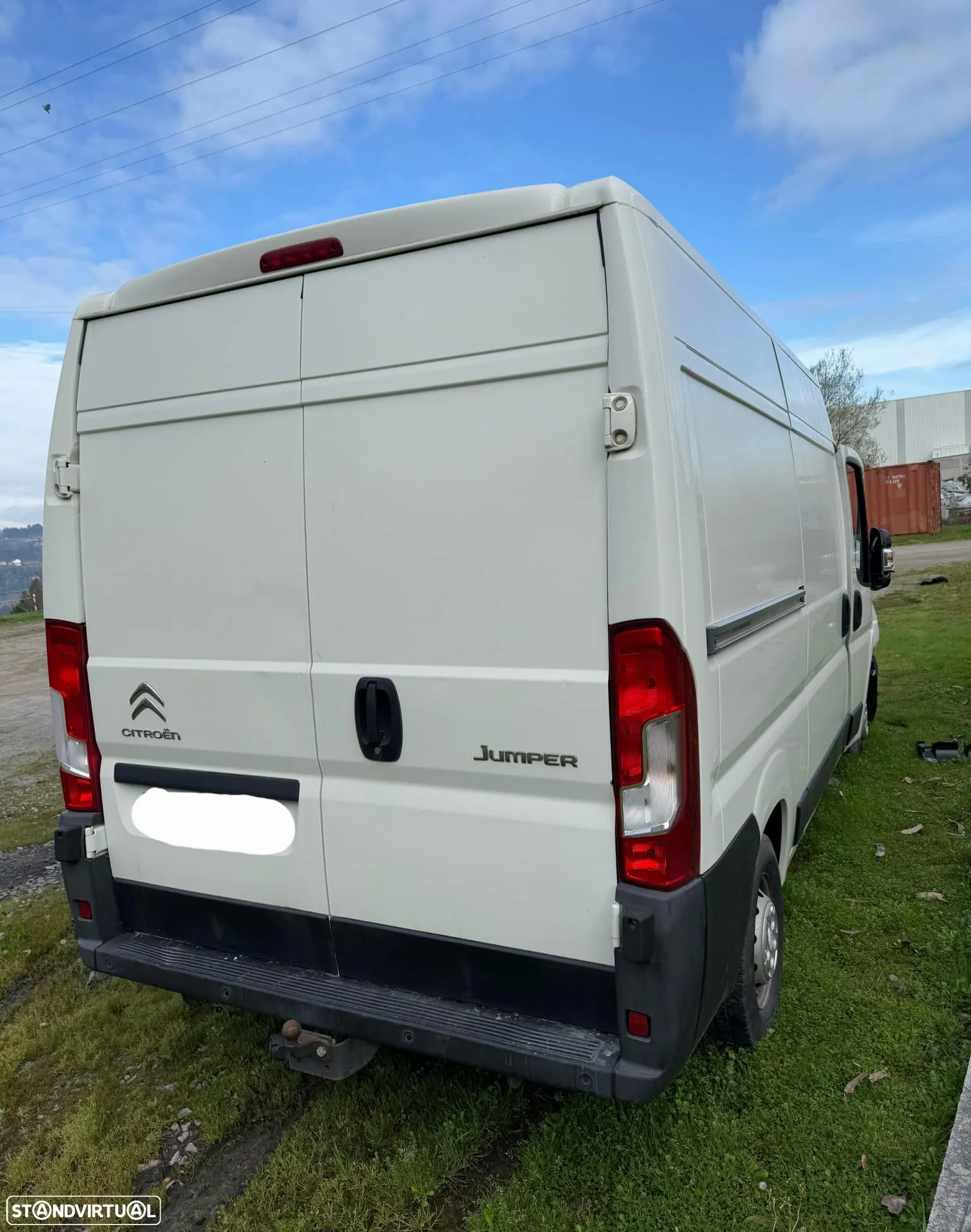 Para Choques Trás Citroen Jumper III Ano 2018 - 2