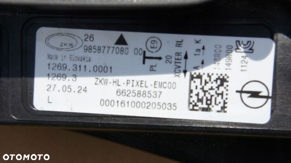 PRZEDNIA LEWA PRAWA LAMPA OPEL ASTRA L VI FULL LED ILUX - 15