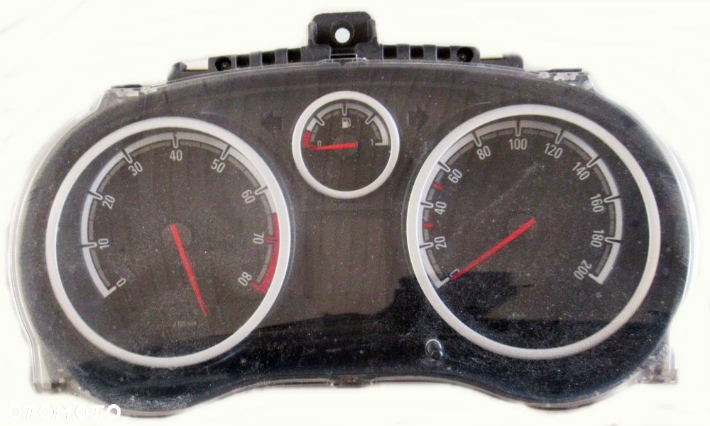OPEL CORSA D 1.2 LICZNIK PRĘDKOŚCIOMIERZ ZEGARY EUROPA P0013252142 - 1