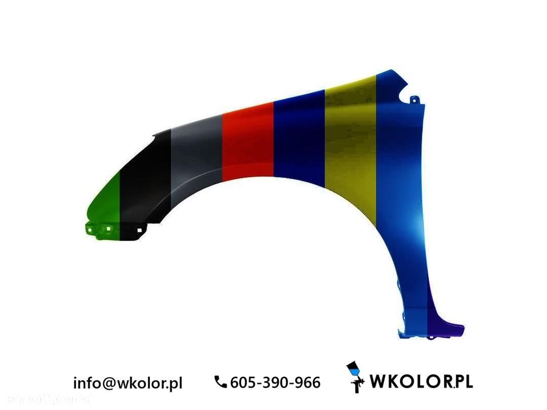 NOWY BŁOTNIK HONDA CIVIC VII HATCHBACK 2002-2005 LAKIEROWANY W KOLOR - 1