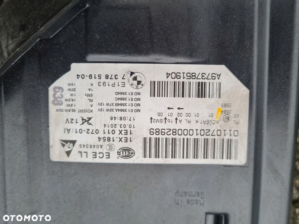 BMW 5 F10 F11 M5 LIFT LCI Lampy przód Full Led Adaptive 7378519-04 7410726-02 OKAZJA - 14