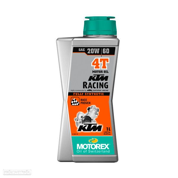 oleo motorex 4t ktm racing 20w/60 1l - mot161 - 1