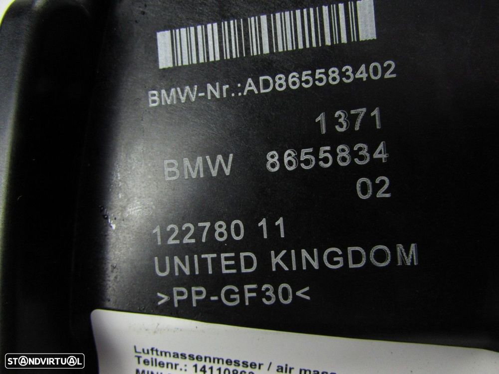 Caixa de filtro de ar Seminovo/ Original BMW 2 Active Tourer (F45)/BMW 2 Gran To... - 4