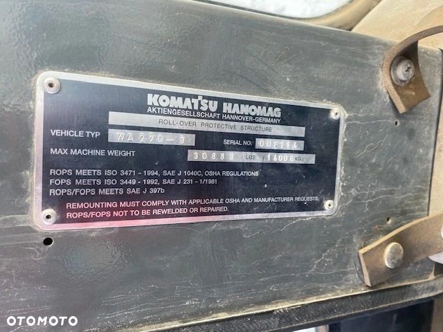 Komatsu WA270-3 - 15