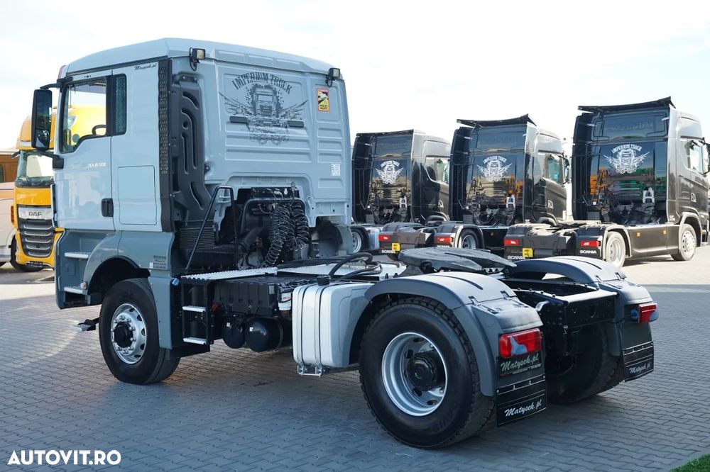 MAN TGX 18.500 / 4x4 / HIDRAULICĂ / HIDROPILARE / CABINĂ JOSĂ / EURO 6 / NAVIGAȚIE / - 8