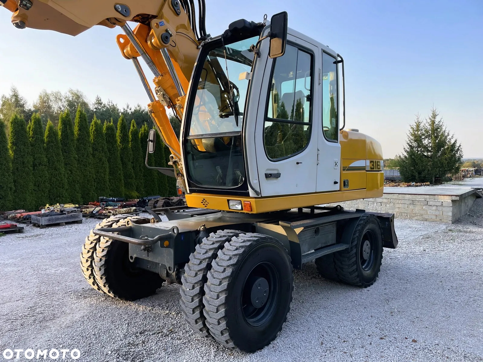 Liebherr A316 LIFT A316-2 LITRONIC / NOWY MODEL / ZADBANA Z NIEMIEC / PIĘKNY STAN / ORYGINAŁ / 312 314 / 900 315 / 313 316 / 914 918 / CAT - 35