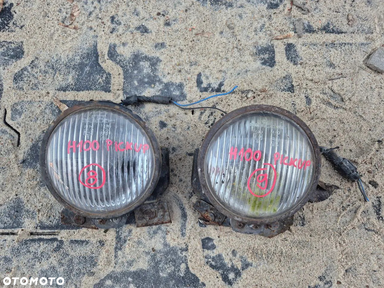 HYUNDAI H100BŁOTNIK, HALOGEN, BURTA, DRZWI, ZDERZAK, PRAWY PRZÓD LEWY PRZÓD - 11
