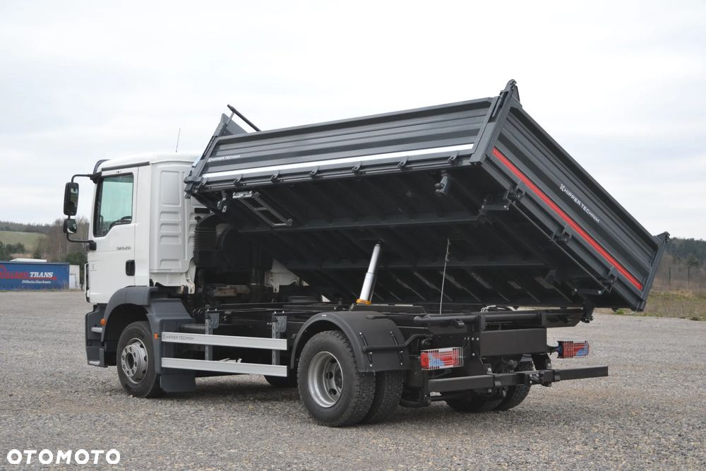 MAN TGM 15.250 15.290 Nowy 3-stronny WYWROT Kiper Wywrotka Blokada Mostu Klima Ładowność: 8885 kg - 15