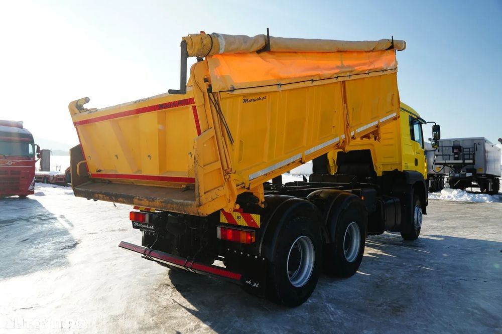 MAN TGA 26.410 / 6x4 / BASCULATOR 3 LATURĂ / MEILLER KIPER / MANUAL / - 5