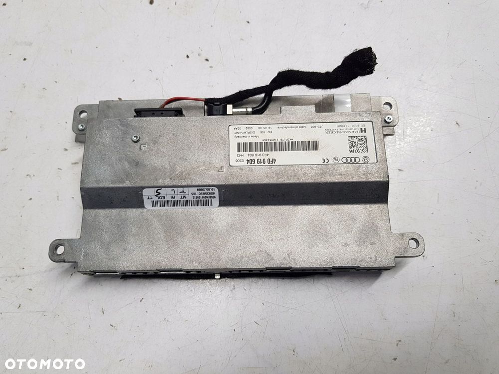 radio nawigacja Audi A4 B8 MMI 3G - 10
