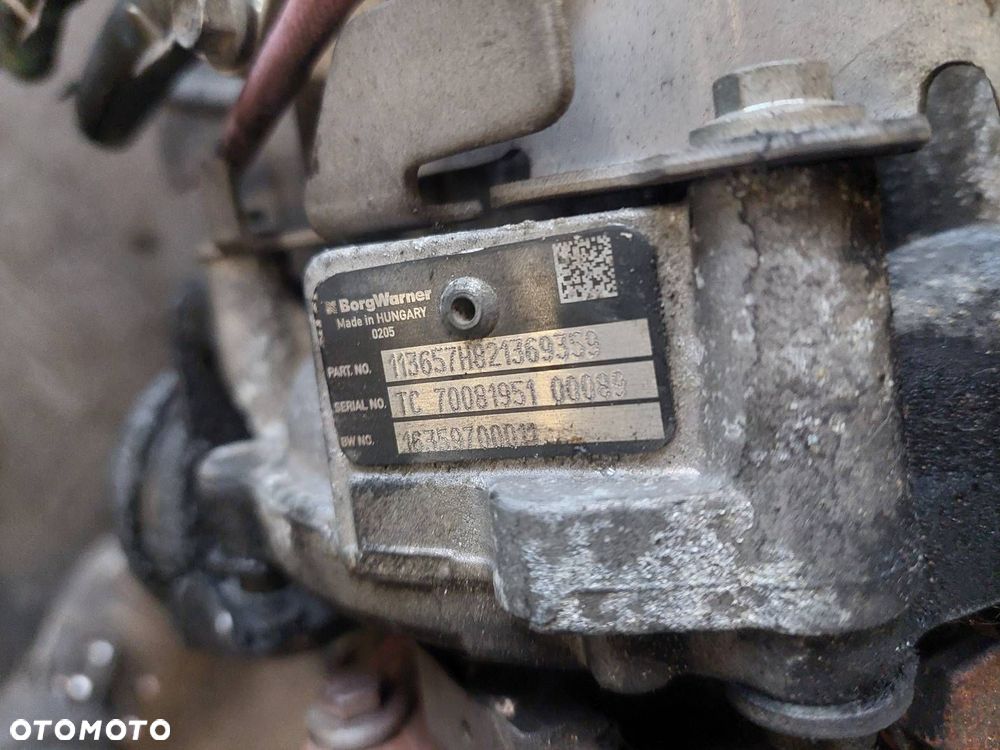SILNIK DIESEL + UKŁAD WTRYSKOWY + TURBINA NISSAN PULSAR C13 K9K 1.5 DCI - 2