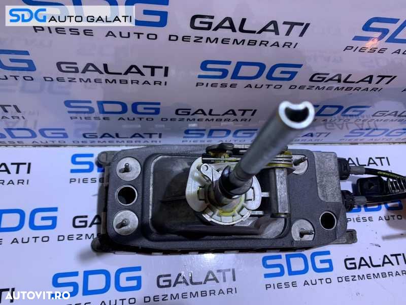 Ansamblu Timonerie Maneta Schimbator cu Sufe Cutie Viteze Manuala in 5 Trepte Skoda Octavia 2 1.9 TDI BLS 2004 - 2013 Cod 1K0711266AC 1K0711265AR 1K0711091A 1K0711061B - 5