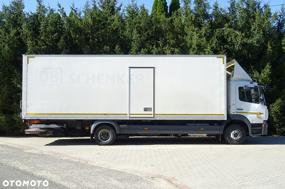 Mercedes-Benz Atego 1218 Euro 6 kontener 20pal winda tylko 338tys.km! - 28