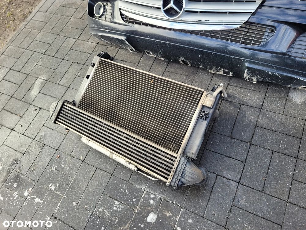 Mercedes A przedlift W169 1.7 CDI Zestaw maska lampy blotniki zderzak pas - 9