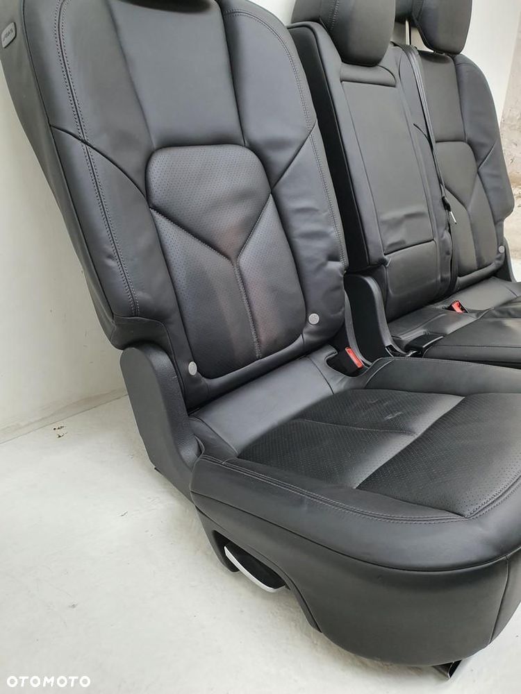 KANAPA TYLNA TYŁ SKÓRA PORSCHE CAYENNE II 7P5 KOMPLETNA - 5
