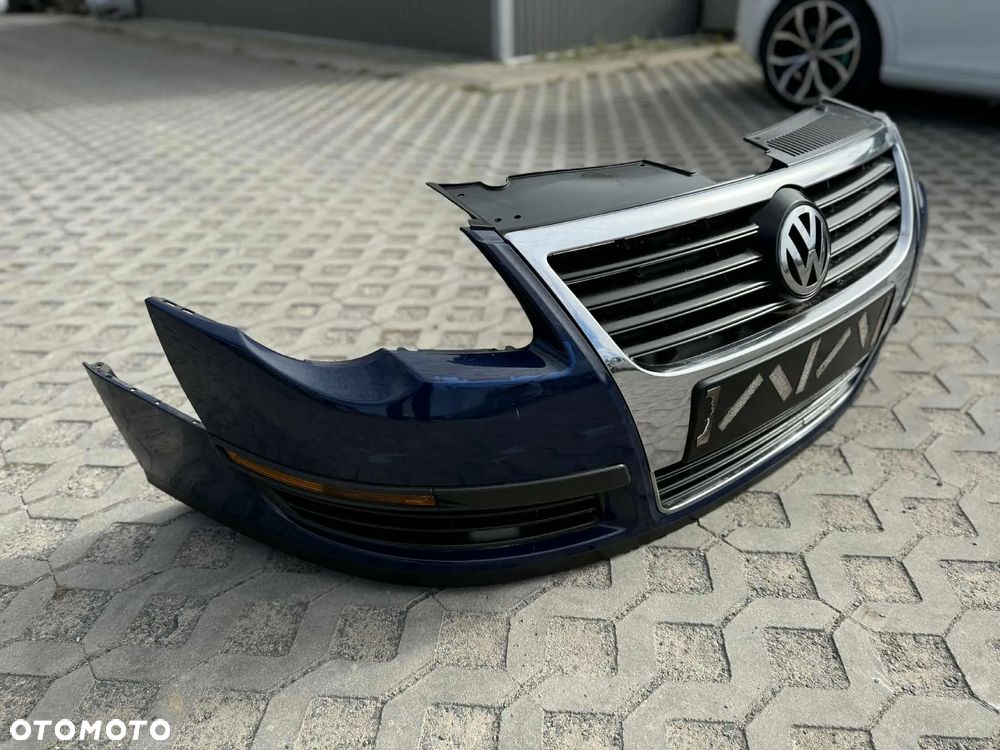 Vw Passat B6 Zderzak Przód Przedni Kompletny LD5Q Grill 2005-2008r. - 4