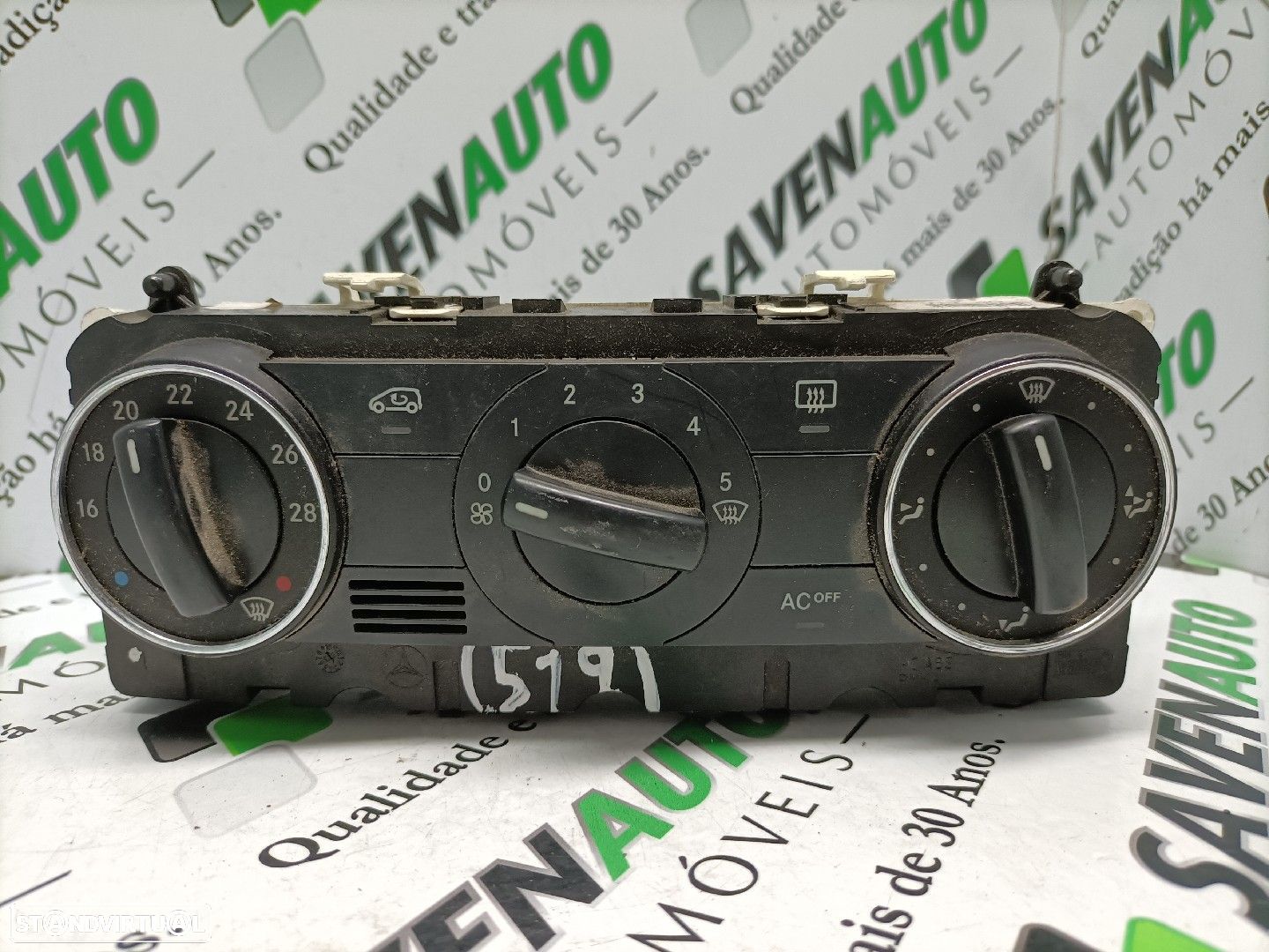 Comando / Botão De Sofagem / Climatronic Mercedes-Benz A-Class (W169) - 1