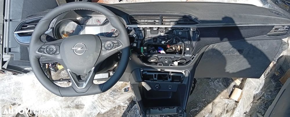 Opel Corsa F - plansa de bord - kit airbag volan / pasager - 1