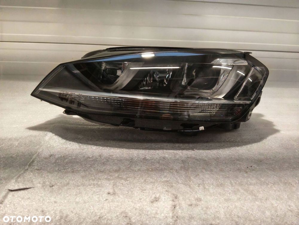 volkswagen golf vii xenon 3 moduły przód strona lewa lampa przód 5g1941751 - 1