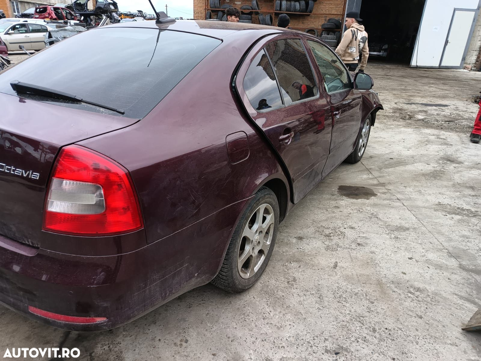 Consola centrala Skoda Octavia 2 [facelift] [2008 - 2013] 1.6 tdi CAY - 6