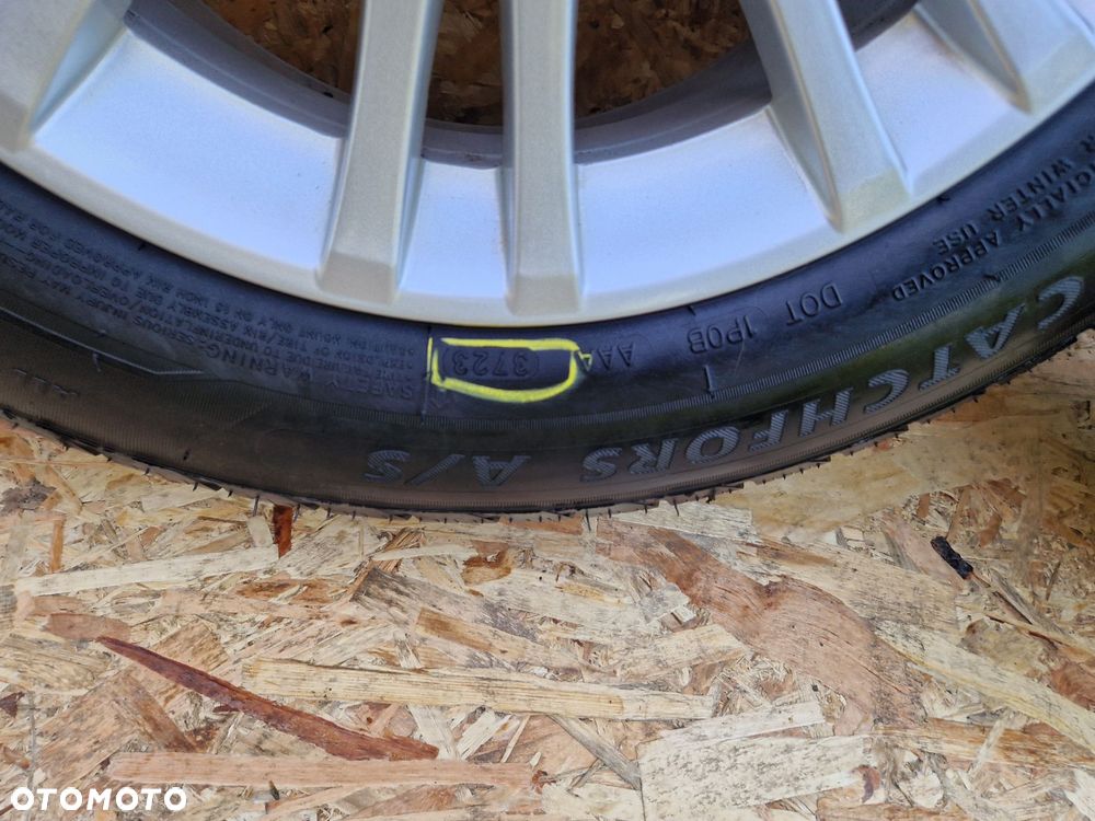 VOLVO FELGI ALUMINIOWE ET44 6Jx15 4X108 OPONY CATCHFORS 195/60 R15 7 mm - 6